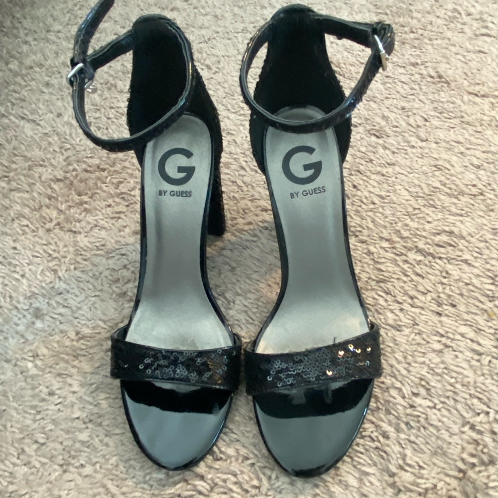 COPY - Sequined, black heels